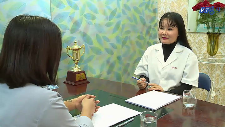 Bác sĩ Thu Hà trả lời phỏng vấn của VTC9